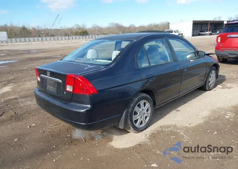 2003 Honda Civic Ex z USA, uszkodzony, nr VIN 2HGES26793H609072